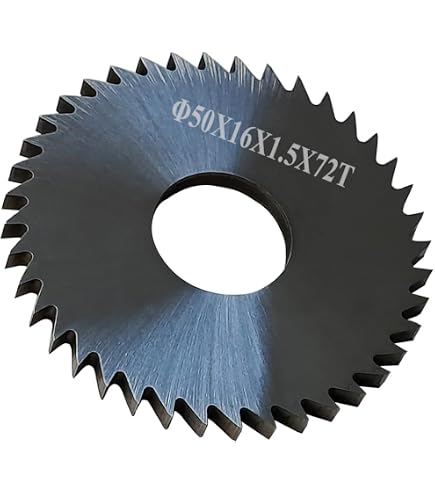 Aexit 72T HSS-Zahnschlitzsäge - 60 Mm X 0,4 Mm X 13 Mm Für Metall, Holz, Kunststoff