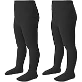 Jormatt Girls Tights Seamless Thick Cotton Cable Knit Leggings Stockings Toddler Pantyhose Age 2-10y