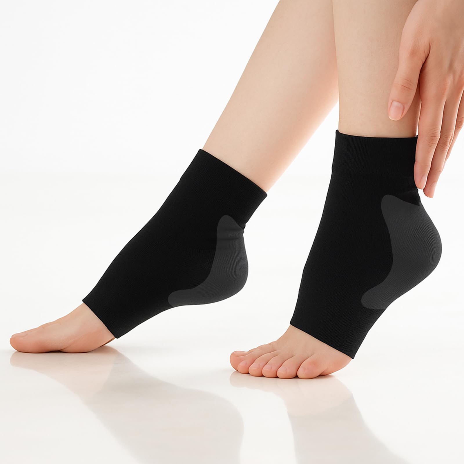 Photo 1 of ***ONE MISSING***
YBEATY Achilles Tendonitis Heel Protector Socks Achilles Tendon Heel Sleeve Compression Padded Ankle Support Sock for Tendonitis Bursitis and Dry Cracked Women Men