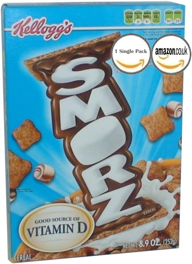 SMORZ Breakfast Cereal 1 x 252g Box American Import