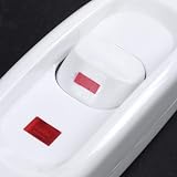 Ghulumn White Plastic In-line Cord Light Switch Rocker view 8