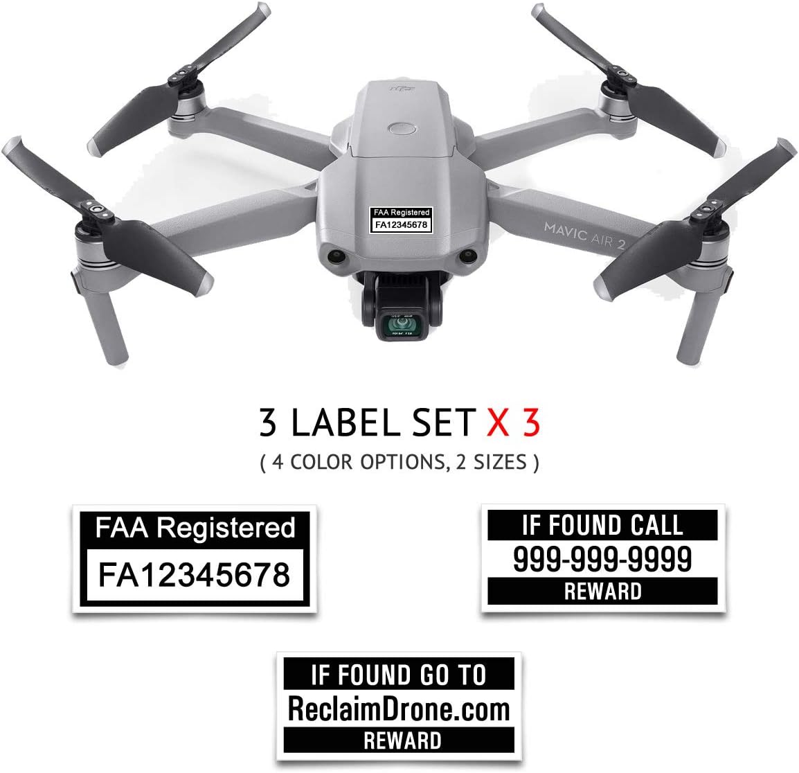 dji mavic air colors