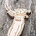 Ornament - I'm Pickle Santa - Raw Wood 2x4in