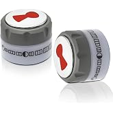DEEKOOL Upgraded 91538 Lighted Control Knob, 2 Pack | Compatible with Weber Summit 400/600 Grills Manufactured 2012 Years and Later, Fit for E-470/670 S-460/470/660/670 etc.