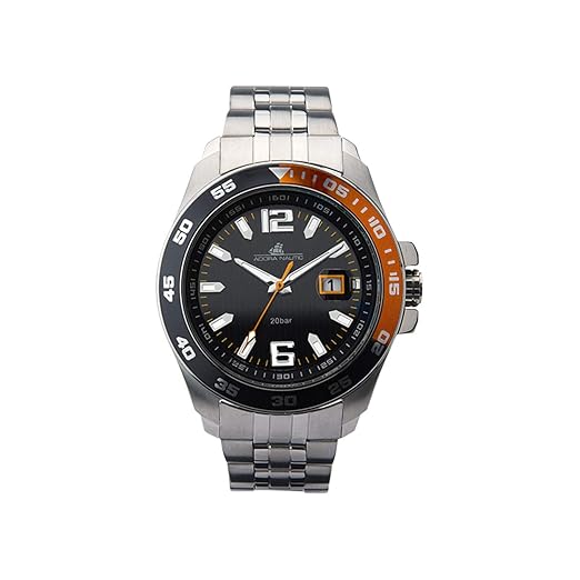 Adora Herren Analog Quarz Uhr mit Edelstahl Armband AN2082