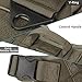 EXCELLENT ELITE SPANKER Tactical Dog Harness Military Service Dog Harness No-Pull Working Dog Vest Adjustable Training Vest Patrol Harness with Handle for Small Medium Large Dogs(Ranger Green-L)