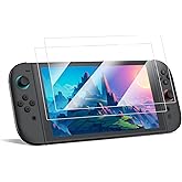 Fintie 2-Pack Screen Protector for Nintendo Switch 2 (2025), Tempered Glass Film, Anti-Scratch Premium HD Clear & Case Friendly for Switch 2025 7.9-inch Screen