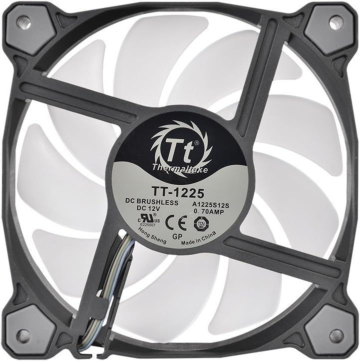 Thermaltake CL-F063-PL12SW-A Ventilateur Pure Plus RGB 12 TT 3 Pack - Black - Image 5