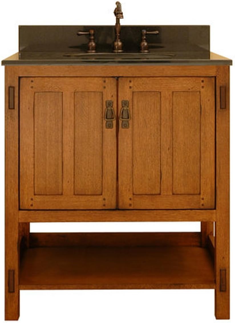 American Craftsman Vanity
 - Sagehill Designs Ac3021 American Craftsman 30 Inch Vanity Base Rustic Oak Amazon Ca Tools Home Improvement
