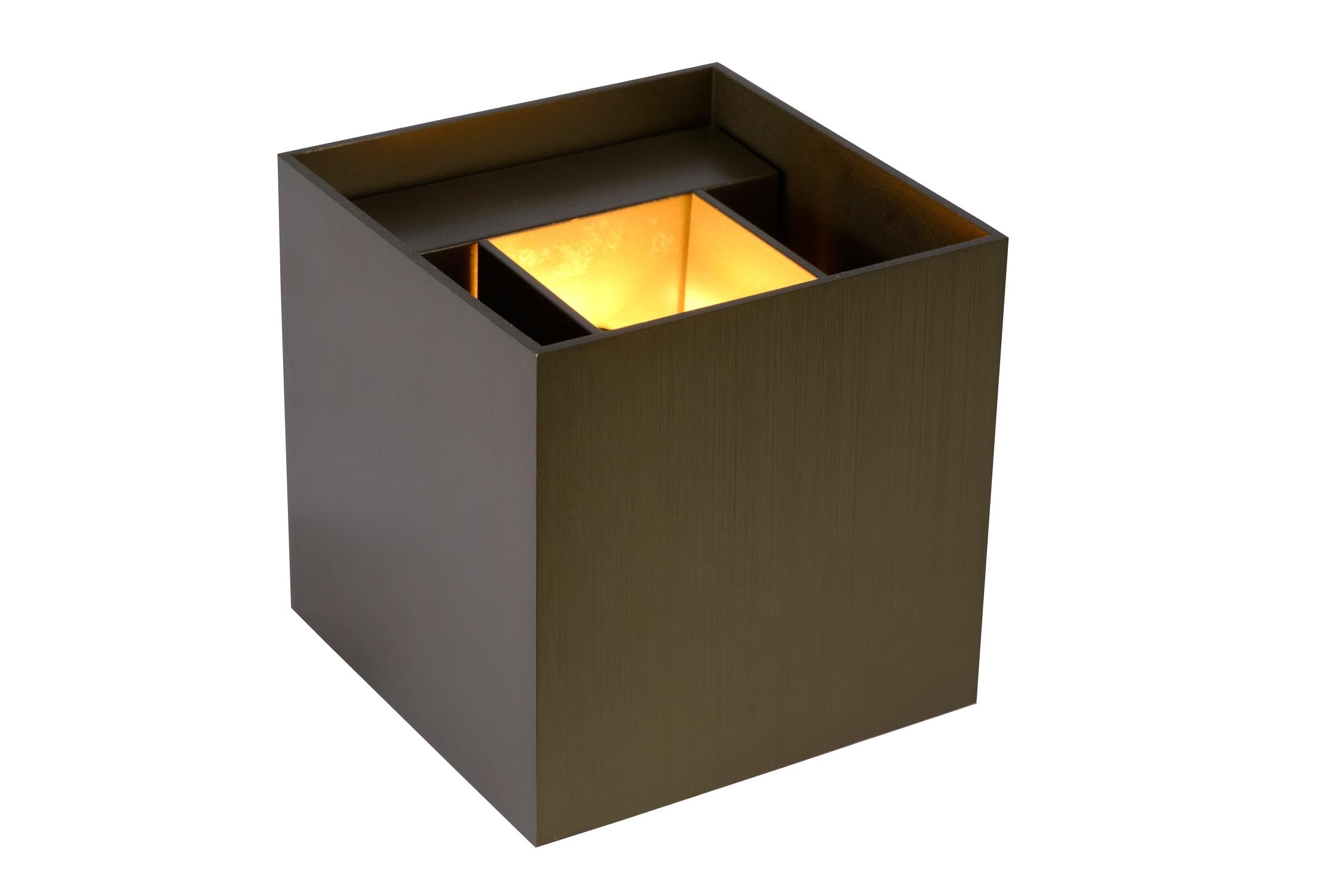 LUCIDE XIO - Wall Light - LED Dim. - G9-1x4W 2700K - Adjustable Beam Angle - Rust Brown