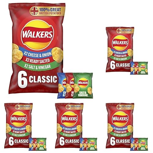 Walkers Crisp Classic Variety, 25g (30 Pack)