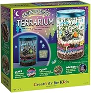 Creativity for Kids Grow 'N Glow Terrarium Kit for Kids - Science Activities for Kids (Packaging May V