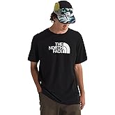 THE NORTH FACE Men's Core Half Dome Short-sleeve Tee | Regular Fit Cotton Shirt With Graphic Design & Ribbed Collar