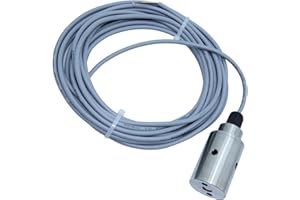 GZKEFEIS Liquid Level Float Switches Compatible with Gems Sensors LS-270 Series 43760 43765 43980 43982, Vertical Slosh Guard, SS304 Stainless Steel, 150 PSI, 20 VA, 7.6 Feet Cable