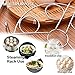 Egg Steam Rack instant pot accessories, 4-Pack Egg Cooker Stand for Pressure Cooker, Cooking Ware Food Steam Rack Stand Basket Egg Cracker Topper with Spoon Set, Stainless Steel Kitchen Tool