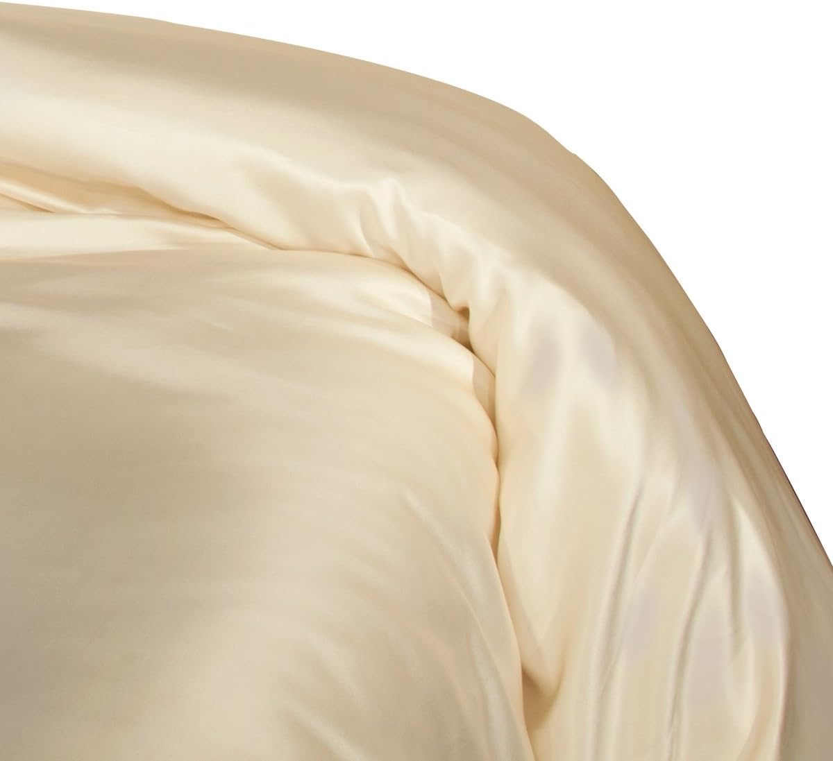 Aus Vio 100-Percent Silk Flat Sheet, Queen, Dawn