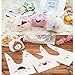Ohomr Rabbit Ear Bag Candy Gift Dessert Sandwich Snack Biscuits Cookies Cakes Plastic Bags With Cute Bunny Ear Treat Bag For Easter, Party Favors (90 Pcs)