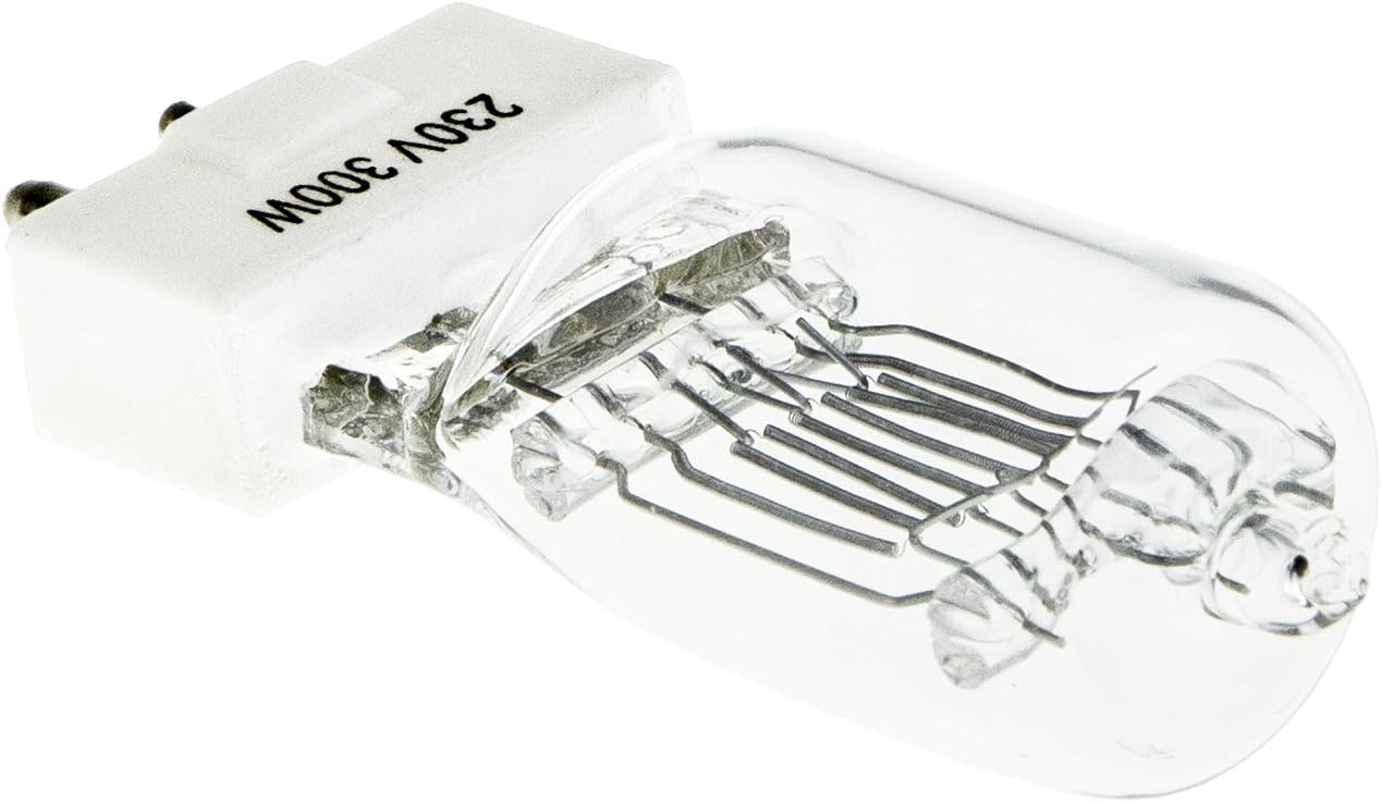 5x300W Bulb for Fresnel Tungsten Spotlight Video Continuous Lighting Professional Spot Light Bulb, 5xBulb - Image 5