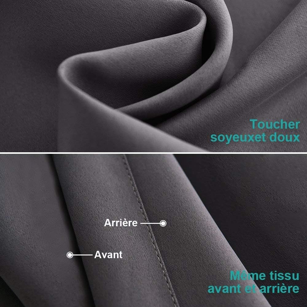 PONY DANCE Eyelet Blackout Curtain - Image 4