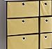 Furinno Econ Organizer Cabinet, Espresso/Light Brown