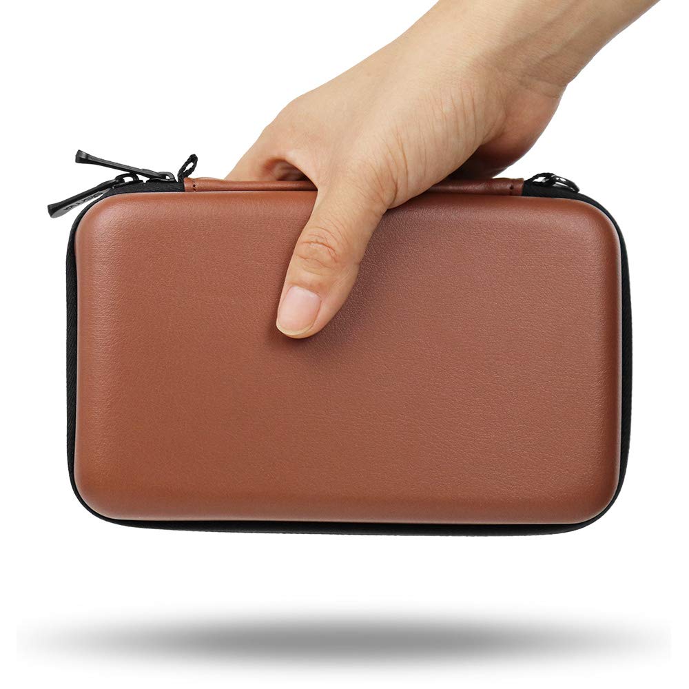 Sisma 80 Game Cartridge Holders Storage Case for Organizing Nintendo Switch Sony Ps Vita Games and SD Memory Cards - Brown SVG190401GC: Video Games