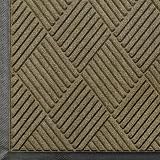 WaterHog Diamond | Commercial-Grade Entrance Mat with Rubber Border - Indoor/Outdoor, Quick Drying, Stain Resistant Door Mat (Camel, 2' x 3')