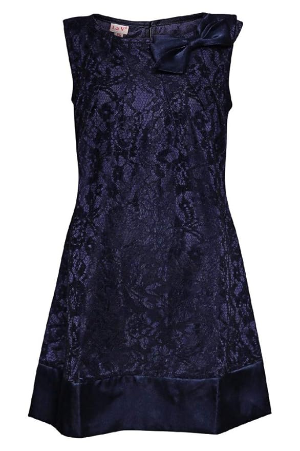 La-V Mädchen Spitzenkleid