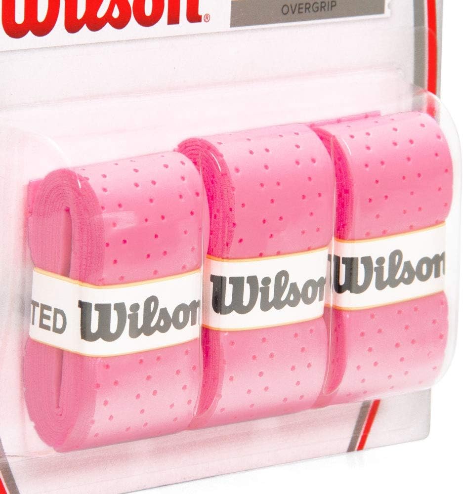 Wilson Perforated Pro Tennis Racquets Over Grip, Green : Tennis Racket Grips : Sports & Outdoors