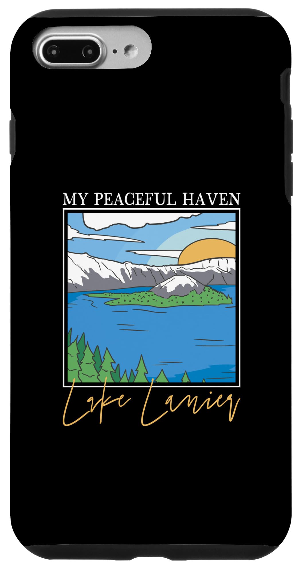 iPhone 7 Plus/8 Plus Peacefulness at Lake Lanier Case