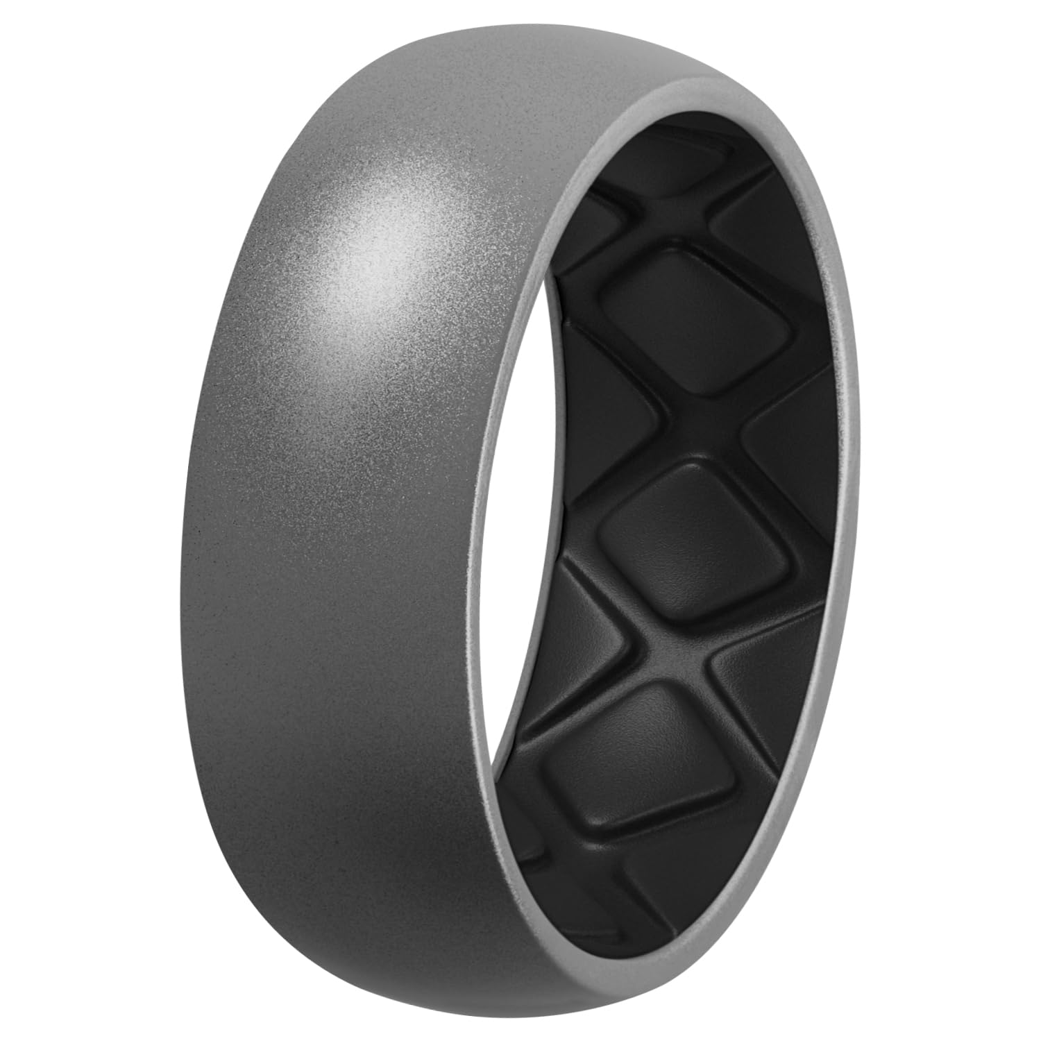 Egnaro Silicone Ring Men 1/4/5/6/7 Multipack of