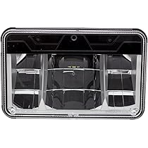 Dual Rectangular Headlight Bezel W/o Visor - Chrome - Foto 14