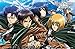 Trends International Attack on Titan Swords Wall Poster 22.375