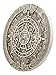 Ebros Gift Mexica Aztec Maya Solar Xiuhpohualli & Tonalpohualli Auspicious Wall Calendar Hand Painted Decor Sculpture 10.75