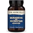 Dr. Mercola Berberine and MicroPQQ Advanced, 30 Servings (30 Capsules), Dietary Supplement, Supports Immune and Organ Health, Non GMO