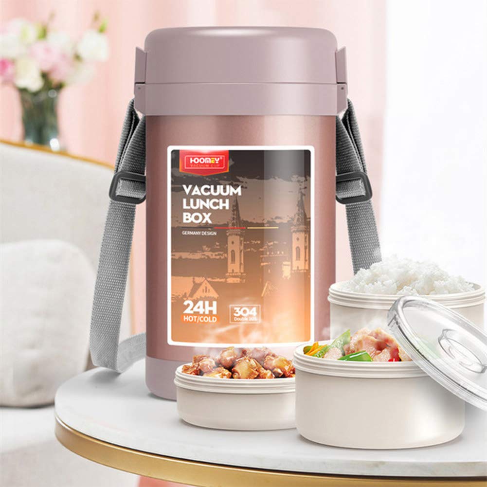 YZZ Estudiantes De Acero Inoxidable 304 Nevera Portátil Cajas De ...