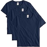 Hanes Womens Essentials Oversized T-Shirt Pack, Cotton Tee for Women, Relaxed Fit, 3-Pack