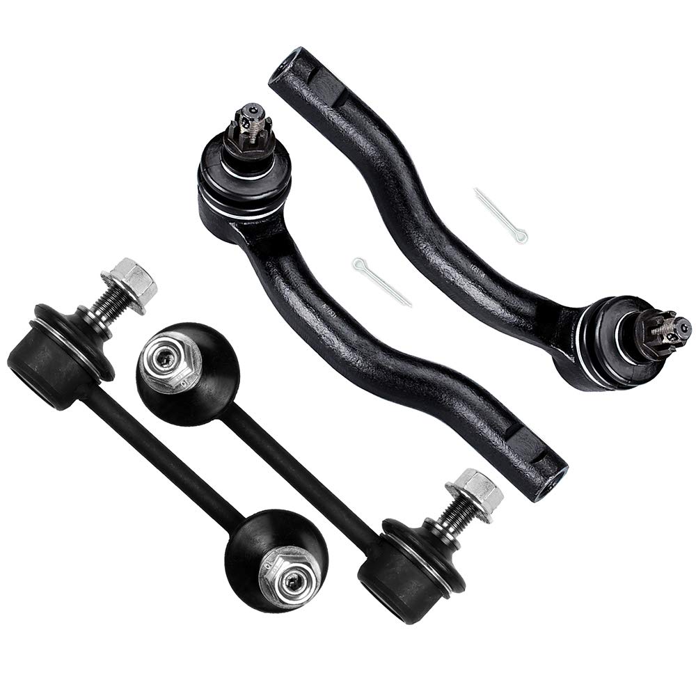 Photo 1 of SCITOO 4pcs Front Suspension Kit Outer Tie Rod End Sway Bar End Link Fit 2007-2012 For Mazda CX-7