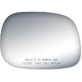 Fit System 90203 Passenger Side Mirror Glass, Dodge Ram Pick-Up 1500, Ram Pick-Up 2500, 3500