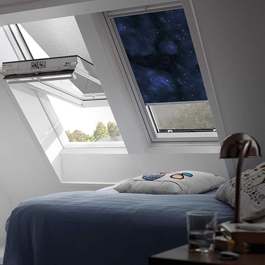 VELUX Genuine Blackout Blind, Childrens, 4653 Universe C0455 x