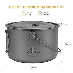 COOK'N'ESCAPE Cookware Pot with with Lid Cookware