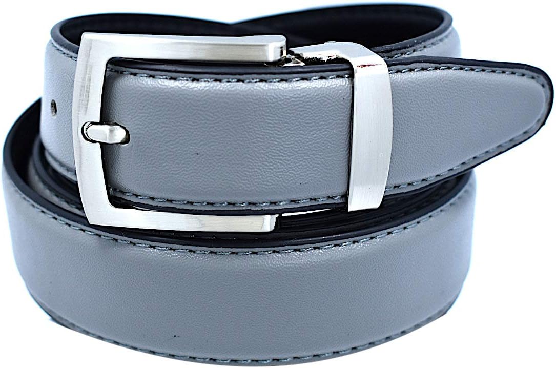 Men's Reversible Leather Belt 1.2" wide (Big & Tall Available)