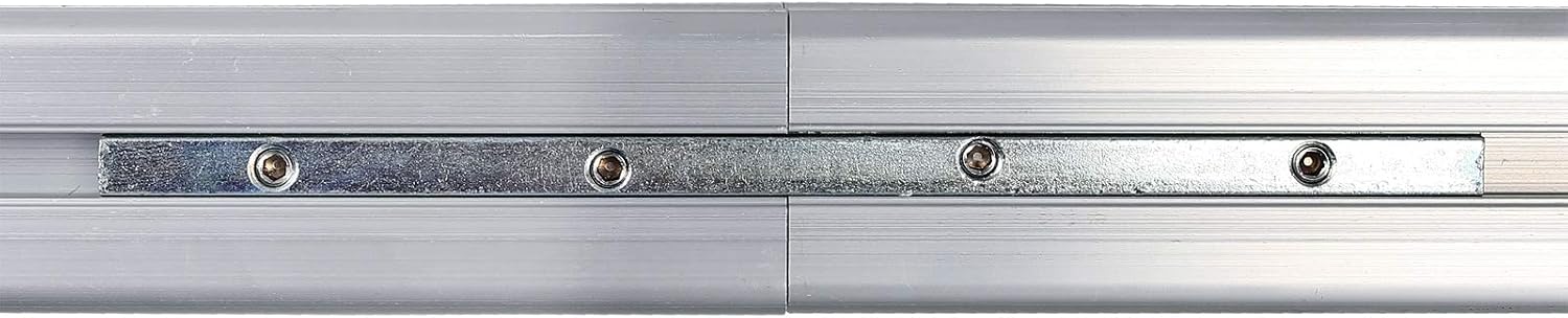 EYPINS 20 Pcs Aluminium Extrusion 4040 Line Straight Connectors 180mm Joint Inside Connector M6 T-Slot 8mm Flat Plate Bracket 4 Holes with Screws - Image 3