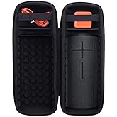 Aenllosi for Ultimate Ears UE MEGABOOM 4/MEGABOOM 3 Portable Bluetooth Wireless Speaker Hard Storge Case, Case Only (Black)