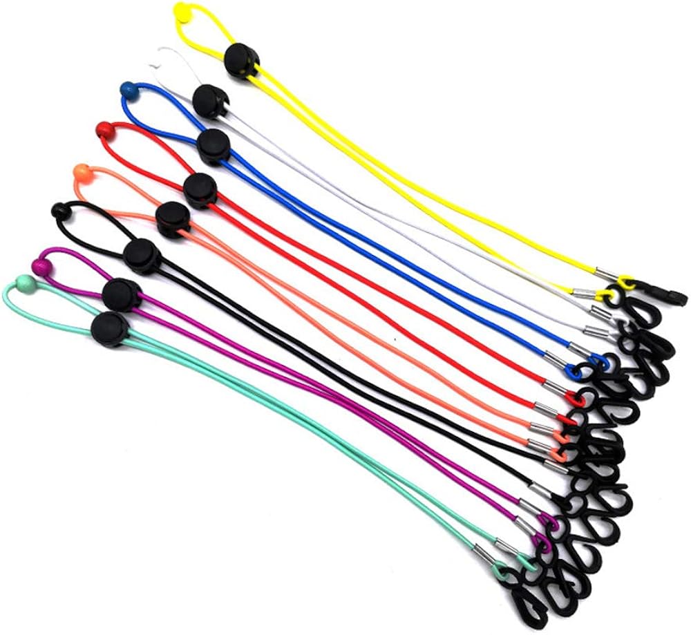 SUNNYOUTH Adjustable Length Face Mask Lanyard Chain Strap Holder Mask