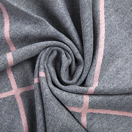 Women Pashmina Shawls Fashion Scarves Infinity Scarf Large Tartan Blanket Scarf - Thumbnail 6