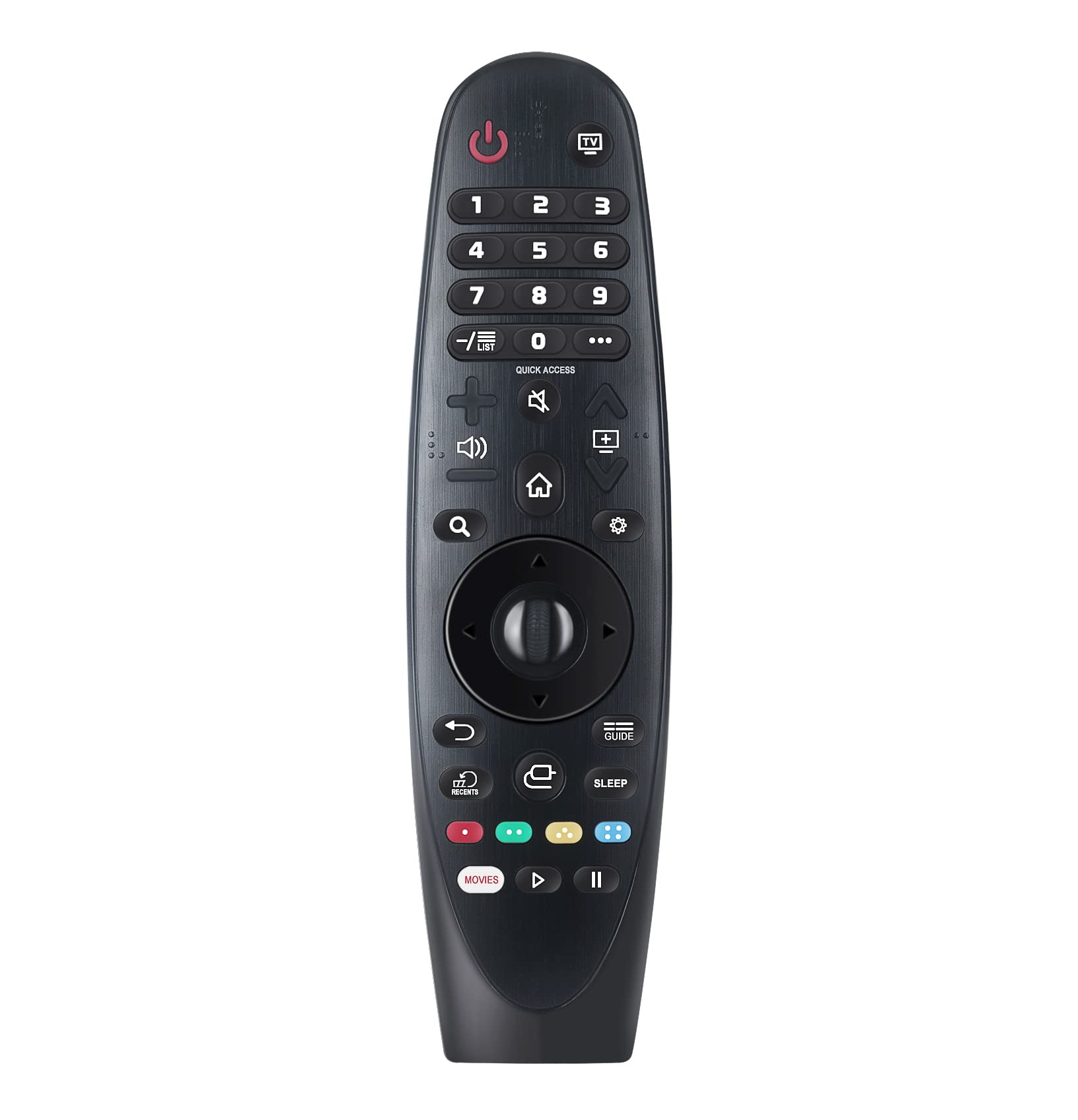 AULCMEET AN-MR19BA AN MR19BA Replace Remote fit for LG 4K OLED TV NO Voice Magic Pointer 65SM8100PVA 65SM86* 65SM8600PTA 65SM8600PVA 65SM90* 65SM9000PTA 65SM9000PVA 65SM94* 65SM9450PTA 65SM95*