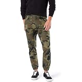 Slim Fit Taper Twill Jogger Pants 