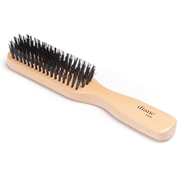 HAIR DOC Prostyle Bambus Pinsel – Für Schonendes Entwirren, Natürliches Material, Gemischte Borsten