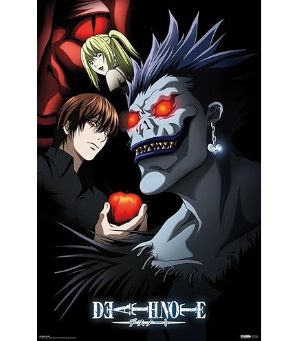 Amazon.com: Death Note - L Symbol Wall Poster, 22.4L x 14.7W
