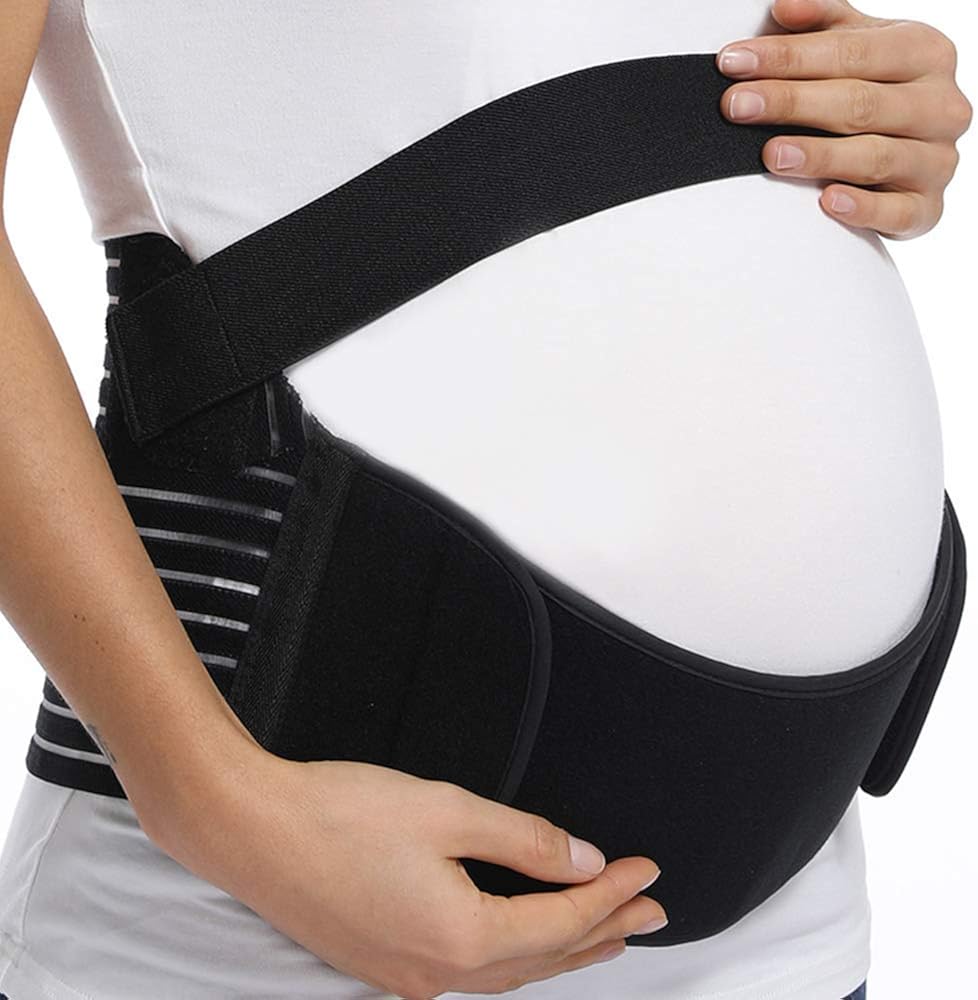 Maternity Support Belt Pregnancy Abdomen Belly Back Bump Brace Strap S